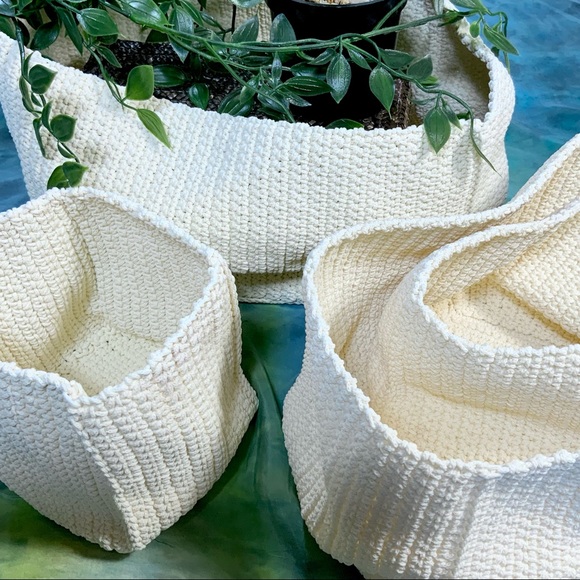 COPY Woven Baskets Set of 4 - Picture 1 of 4